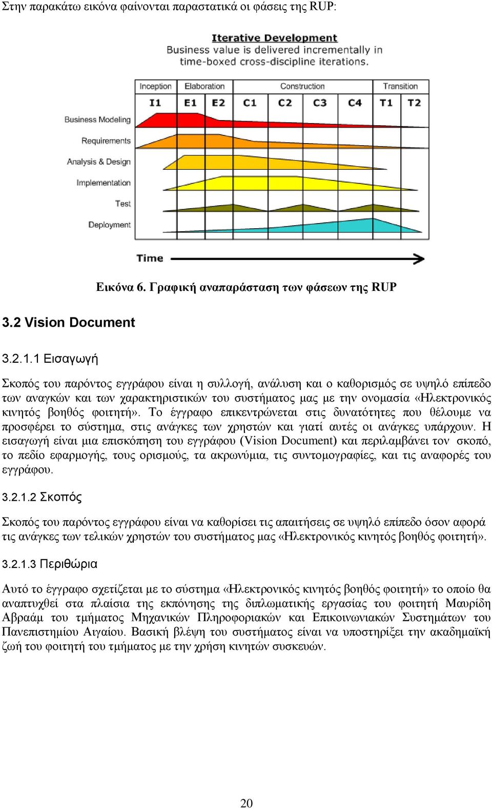 θνηηεηή». Σν έγγξαθν επηθεληξψλεηαη ζηηο δπλαηφηεηεο πνπ ζέινπκε λα πξνζθέξεη ην ζχζηεκα, ζηηο αλάγθεο ησλ ρξεζηψλ θαη γηαηί απηέο νη αλάγθεο ππάξρνπλ.