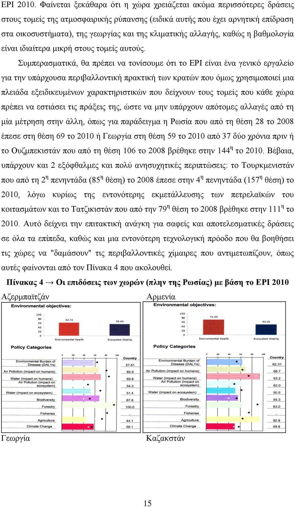 αιιαγήο, θαζώο ε βαζκνινγία είλαη ηδηαίηεξα κηθξή ζηνπο ηνκείο απηνύο.