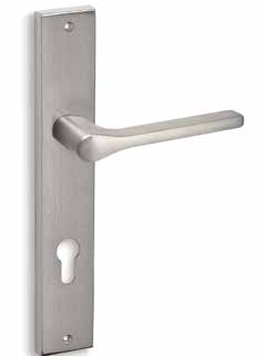 RVY Πόμολο εισόδου σε στενή ροζέτα Entrance door handle with narrow rossete ROY Πόμολο εισόδου σε ροζέτα Entrance door handle with rossete 120 131 60 50 35 60 50