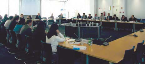 Ο ΕΕΠΔ παρευρίσκεται σε μία από τις συνεδριάσεις με τους ΥΠΔ στη Λισαβόνα, Πορτογαλία.