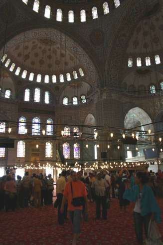 , Istanbul je bila 1609- mesta in seveda na