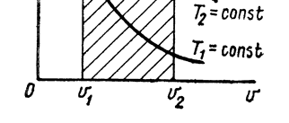 Kirjutame võrrandi protsessile 1. ja 2. oleku vahel: p 1 / T 1 = p 2 / T 2. (69) Kuna v=konst ja maht ei muutu, siis L=O, st sellel protsessil mehaanilist tööd ei tehta ja termodünaamika 1.