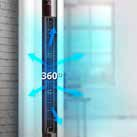 Ντουλάπα Εμφανούς Τύπου WiFi Standard 3D Κατανομή Αέρα Απόλυτα Αθόρυβη Nanoaqua A-PAM DC Inverter Wi-Fi 3D Κατανομή Αέρα από -15ºC Απόλυτα Αθόρυβη : από -10 C έως 43 C : από