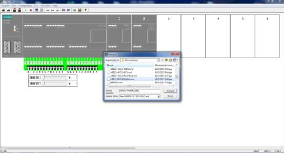 Προσομοιωτής Κεφάλαιο 6 Επιλέγουμε από το menu το program και έπειτα το load program από όπου γίνεται import το