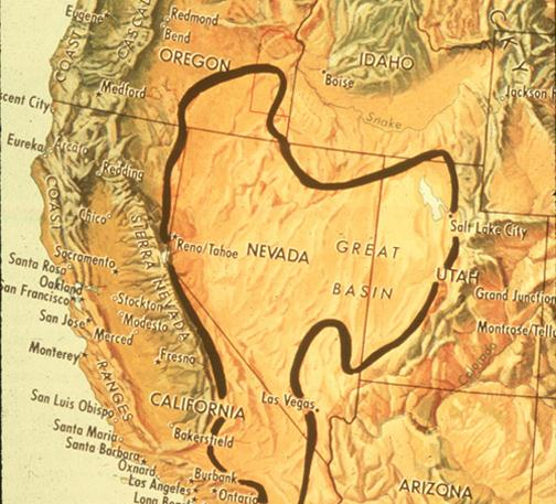 Σχήμα 3.44: Ερημος «Μεγάλη Λεκάνη» στις Η.Π.Α. (πηγή: www.fws.