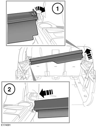 Μεταφορά φορτίου 2. Το κάλυμμα του χώρου φόρτωσης μπορεί να τοποθετηθεί σε δύο θέσεις.