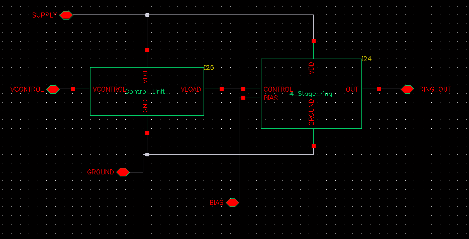 ελέγχου από 0 έως 1 V. Το κύριο μέρος του ταλαντωτή, δηλαδή χωρίς το control unit που παρουσίασα παραπάνω φαίνεται στο Σχήμα 5.1.4.