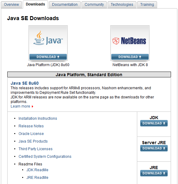 1.1 Java Runtime Environment (JRE) Σύμφωνα με τα guidelines 1 της Oracle, για τις ρυθμίσεις ενός client συστήματος ώστε να υποστηρίζει τη λειτουργικότητα των εφαρμογών Forms 11gR2, η ελάχιστη έκδοση