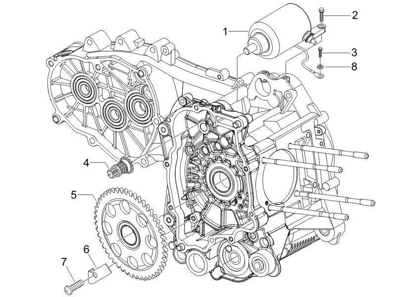 Πρόθεμα πλαισίου: ZAPM00 Πρόθεμα κινητήρα: MM Beverly 0 NCP000U0 - Beverly 0 00 0R R 00 0 R 0 0 00 00 /0/0 Κινητήρας 0.
