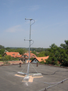 Obrázok 6.4 Umiestnenie antén na objekte 8 Rádiový prijímač je zariadenie pre príjem rádiových signálov z vysielača.