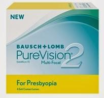 Εικόνα 8 PureVision2 Multi-Focal contact lenses For Presbyopia Ο PureVision2 Multi-Focal contact lenses για Πρεσβυωπία είναι ένας μηνιαίας χρήσης φακός με εξαιρετικά λεπτή μορφή στην περιφέρεια του
