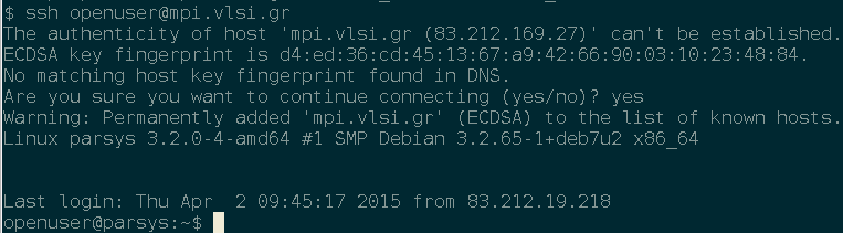 echo ALL: 127.0.0. : allow >> /etc/hosts.allow echo ALL: ALL: deny >> /etc/hosts.allow 22.Προσαρτήστε το κοινόχρηστο δικτυακό χώρο της αποθήκευσης συστοιχίας στον κατάλογο /lab. mkdir /lab echo '83.