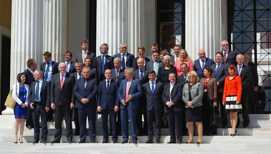 Φωτογραφία Υπουργών Ενέργειας στο Άτυπο Συμβούλιο Ενέργειας στην Αθήνα