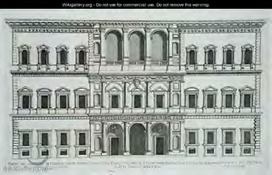 Όψεις του Palazzo Farnese 82. 83. 84.