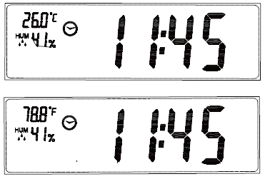 TIME ADJUSTMENT 1)Keep press Time key for 1s to enter time adjust mode, LCD show the time you already have and first two numbers flashing.