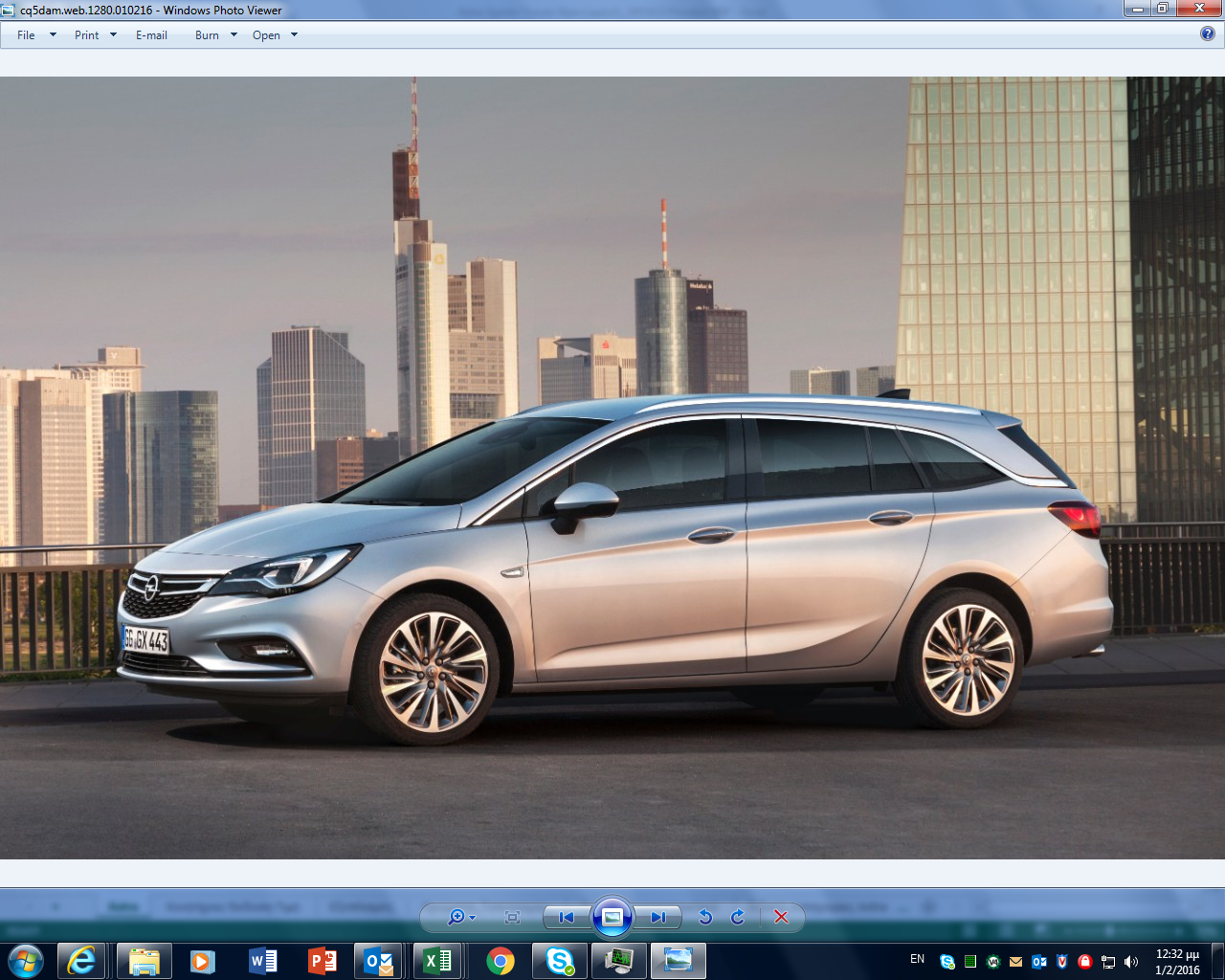 ΝΕΟ Opel Astra Sports Tourer Τιµοκατάλογος αποθεµάτων εκτελωνισµένων αυτοκινήτων υπό καθεστώς απόσυρσης MY16.5 Ηµεροµηνία Έκδοσης 01.06.