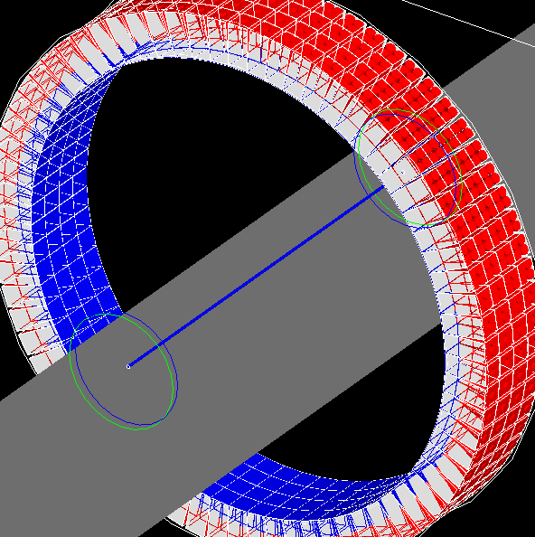 κυλινδρικό σχήμα με ύψος 76cm και ακτίνα 5 mm.