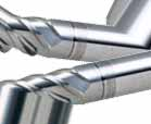 Technical Information for S + Endmill Stainless Endmill Series S + Endmill Strong cutting edge ensures long tool life.