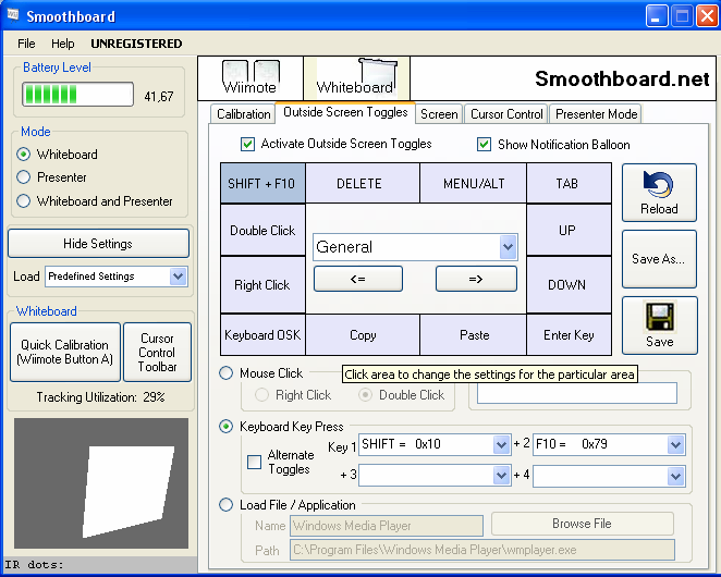 Software (Smoothboard) To Software για την αντιστοίχιση των κινήσεων