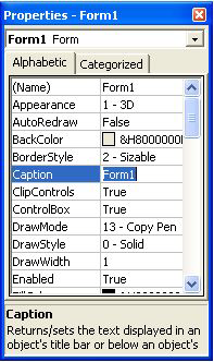 ToolBox (Γραμμή εργαλείων) Βρίσκεται στα αριστερά της κεντρικής οθόνης. Περιλαμβάνει τα «στοιχεία ελέγχου» πάνω στα οποία βασίζεται το «χτίσιμο» ενός project.