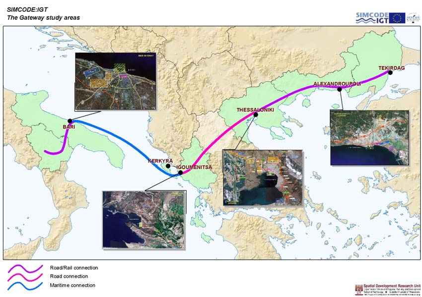 Βασίστηκε σε ένα πλαίσιο πολιτικών στηριζόμενο στις αρχές του Σχεδίου Ανάπτυξης του Κοινοτικού Χώρου και της Ευρωπαϊκής πολιτικής μεταφορών.