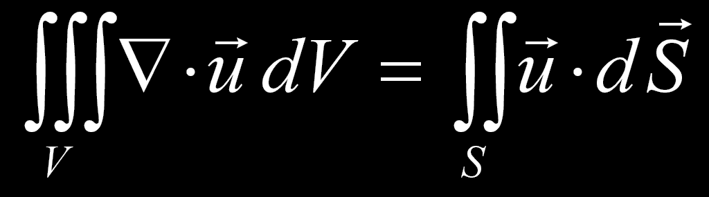 ΘΕΩΡΗΜΑ ΑΠΟΚΛΙΣΗΣ (ΘΕΩΡΗΜΑ GAUSS) Το τριπλό ολοκλήρωμα της απόκλισης διανυσματικής συνάρτησης σε όγκο V ισοδυναμεί με Το διπλό ολοκλήρωμα της διανυσματικής συνάρτησης