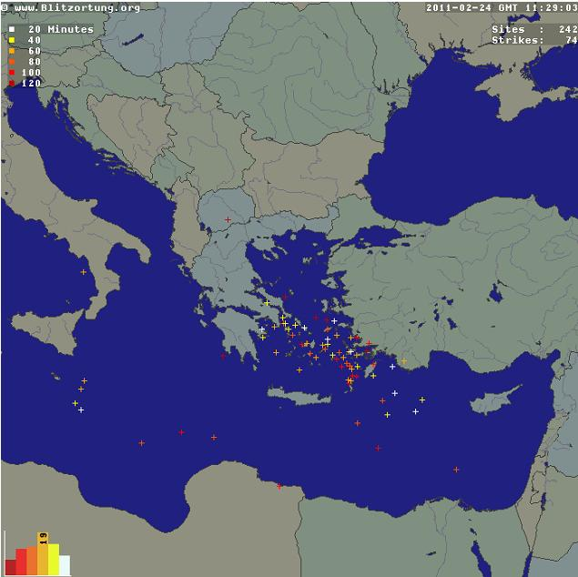 26 ΚΕΡΑΥΝΙΚΑ ΠΛΗΓΜΑΤΑ radar) και γενικότερα όλων των ηλεκτρικών και ηλεκτρονικών συσκευών του πλοίου.