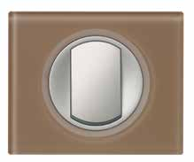 Avant-garde Eclipse Copper Furtive Metal Moka Glass Pixel Leather