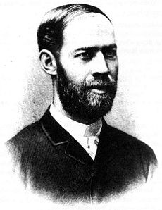 Heinrich Rudolf Hertz Την ορθότητα της θεωρίας του Maxwell, απέδειξε πειραματικά ο Hertz, ο οποίος παρήγαγε μέσω ταχέων ηλεκτρικών ταλαντώσεων κύματα της ίδιας φύσης με αυτή του φωτός, αλλά με