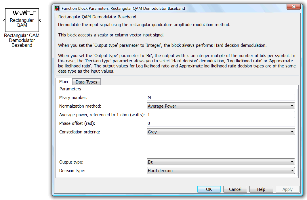 Παράδειγμα υλοποίησης ζεύξης 16-QAM σε Matlab/Simulink και μετρικές αξιολόγησης -13-1.