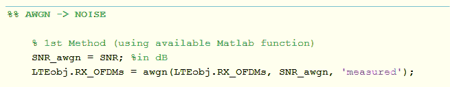 Ζεύξη OFDM τύπου LTE σε Matlab -68- Προσομοίωση OFDM