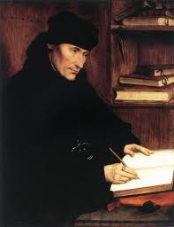Πώς προήλθε το όνομα Erasmus; Από τον φιλόσοφο και αντιδογματιστή Desiderius Erasmus of Rotterdam (1466 Γνωστό ως Πολίτη του κόσμου