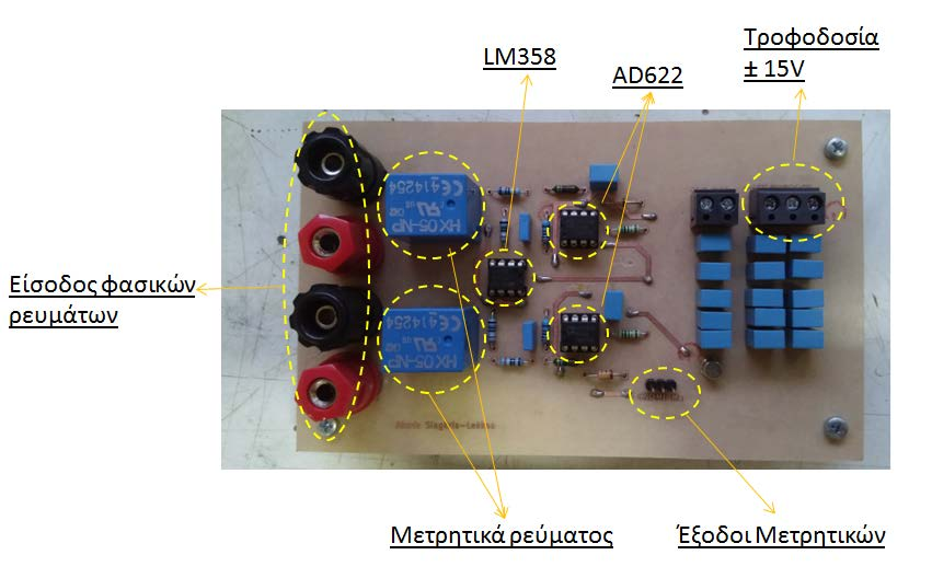 Κεφάλαιο 6 ο Σχήμα 6.8: Ο ενισχυτής LM358 της ST Microelectronics [41] Τέλος για λόγους προστασίας του επεξεργαστή τοποθετούμε στην έξοδο του AD622 ( pin 6) μια δίοδο Zener 5.