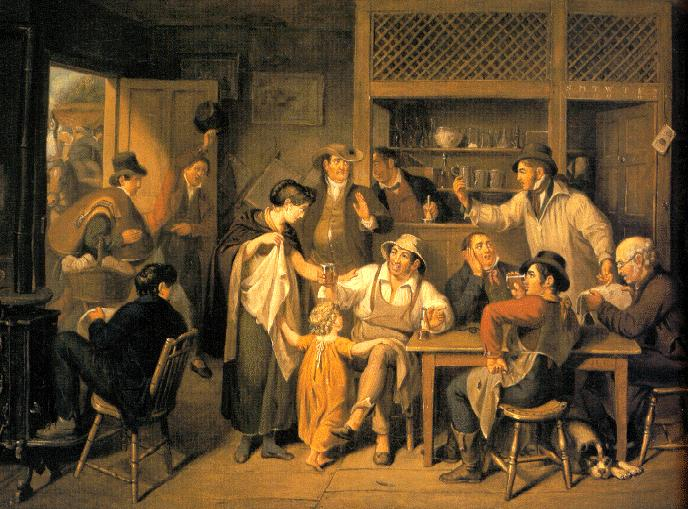 A typical colonial tavern.