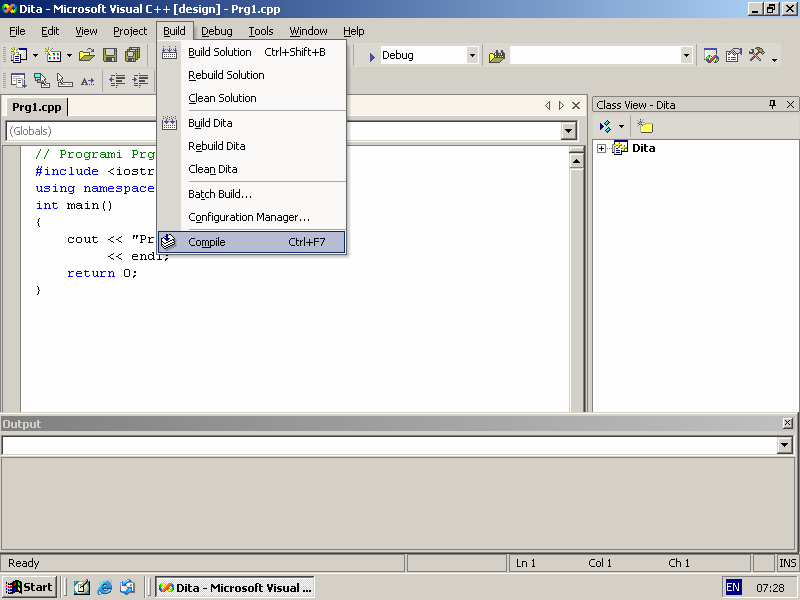 12 Bazat e programimit në C++ Komanda në rreshtin e dytë të programit fillon me simbolin # (shenja për numër) dhe paraqet një direktivë paraprocesorike (ang. preprocessor directive).