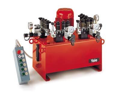 Hydraulické zdviháky a náradie Elektrické hydraulické čerpadlá Viacokruhové hydraulické čerpadlá model PMF Max.