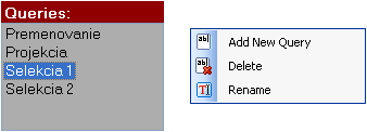 zadaním hodnôt do posledného riadku zobrazenej tabuľky. Kliknutím naľavo od riadku, na jeho hlavičku, sa vybraný riadok označí. Označené riadky môžete z tabuľky zmazať stlačením klávesy Delete.