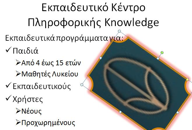 15 Εφαρμογή στυλ : Αφού επιλέξουμε την