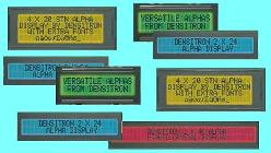 LIQUID CRYSTAL DISPLAY (LCD) Postoje alfanumerički displej i fully-populated grafički displej. 1. Alfanumerički LCD Broj karaktera po liniji kreće se od 8 do 80.