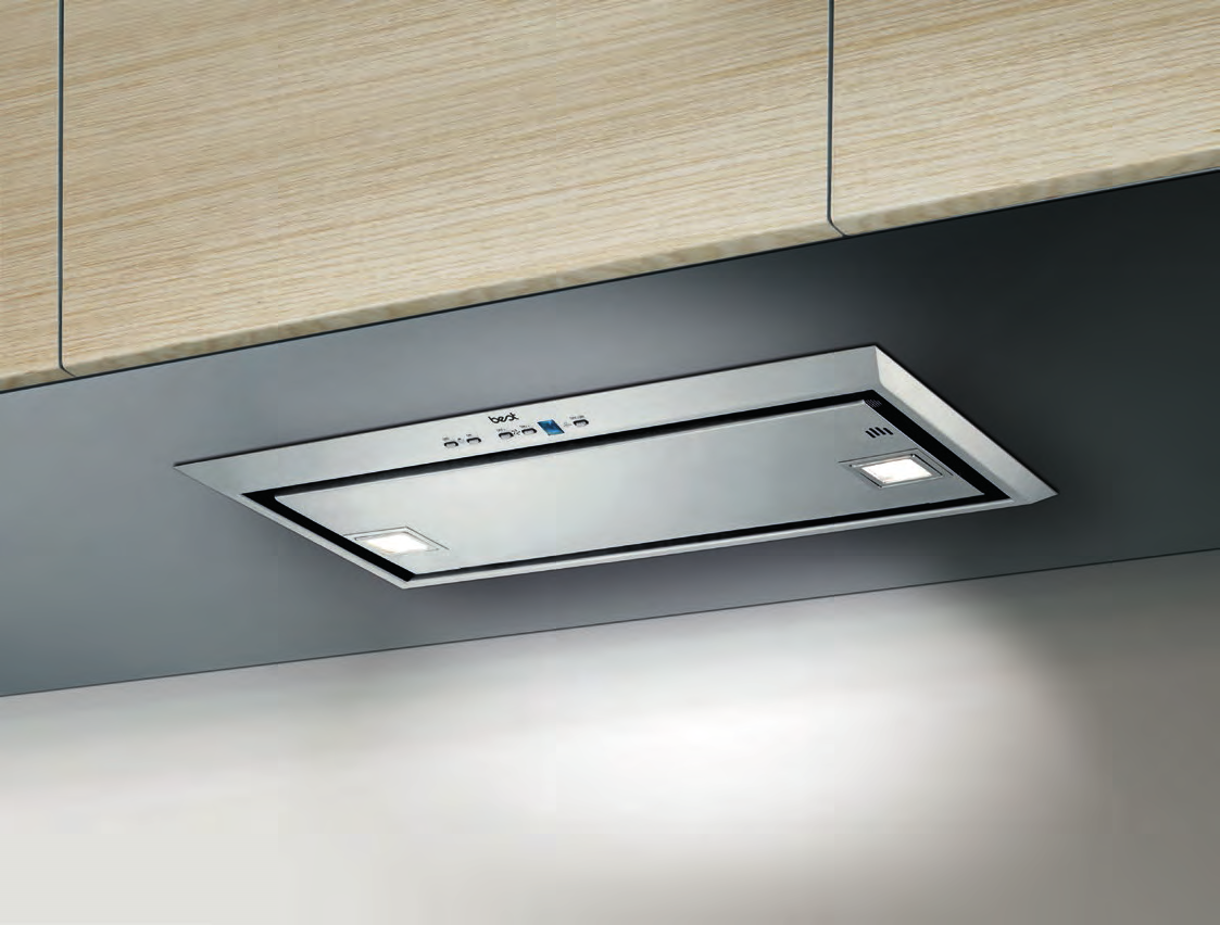 Made in ITALY ISO 9001:2008-14001:2004-18001 : 2007 VISSO χρόνια 2 εγγύηση VISSO (εντοιχιζόμενος) 70 εκ. 52 εκ. INOX Φίλτρα άνθρακα, σετ 2 τεμ.