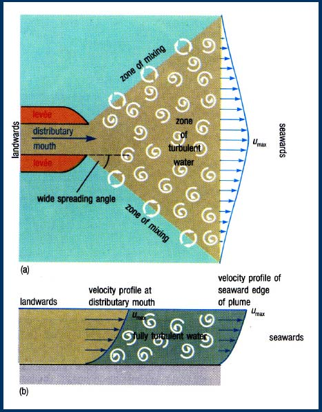 Επίσης τα θαλάσσια ρεύματα είναι ο κύριος υπεύθυνος μηχανισμός για την επαναιώρηση του ιζήματος και τη μεταφορά των