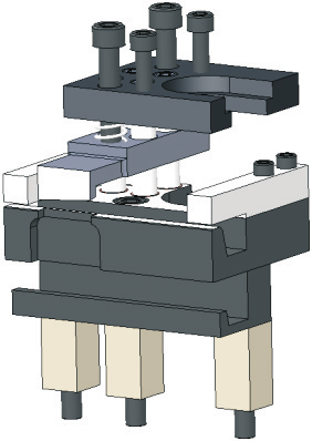 1. Κατεργασία απορροών κάσας - Weep hole machining for frame guide Η εργασια μπορει να εκτελεστει