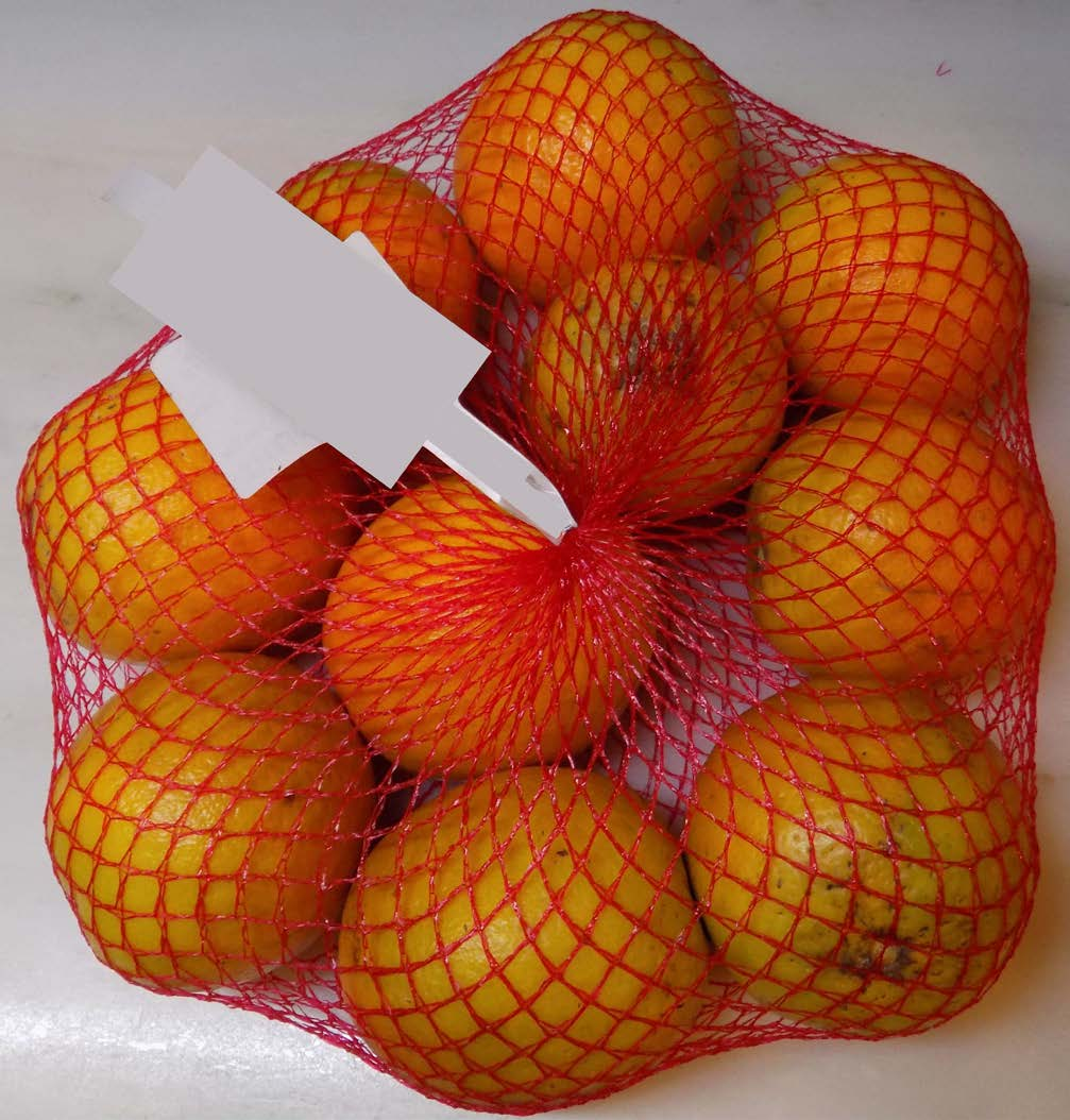 Εικόνα 10.3 Πορτοκάλια σε δίχτυ. Σκοποί της συσκευασίας είναι κύρια, η μείωση των ζημιών από τραυματισμούς και η μείωση της απώλειας υγρασίας κατά την μεταφορά και συντήρηση των προϊόντων.