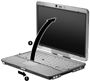 Λειτουργία tablet Για να αλλάξετε τη λειτουργία του υπολογιστή από φορητό υπολογιστή σε tablet: 1.