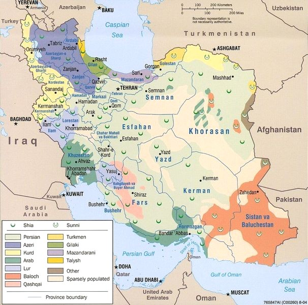 Iran: ethno-cultural