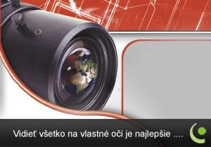 Obr.1 Zabezpečovacie kamerové systémy sú spoľahlivou prevenciou proti krádeţiam.