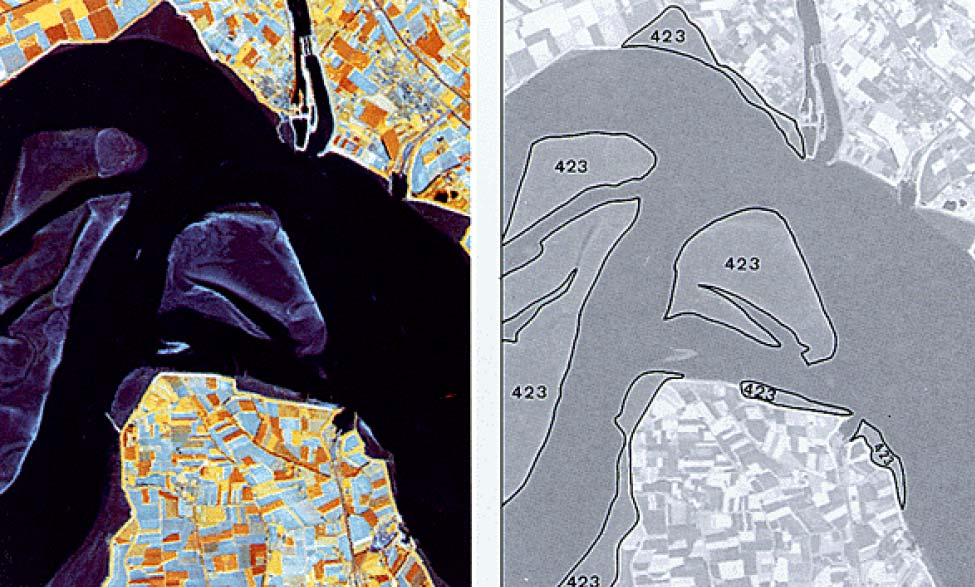 Κεφάλαιο 3 Μεθοδολογία 4.2.3 Ζώνες που καλύπτονται από παλιρροιακά ύδατα Εικόνες Εικόνα 3.
