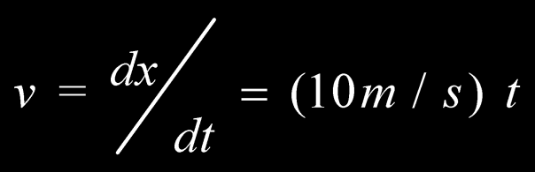 ΤΑΧΥΤΗΤΑ-ΕΠΙΤΑΧΥΝΣΗ-8 Στιγμιαία Ταχύτητα Παράδειγμα 2-1 Εξίσωση κίνησης λεοπάρδαλης x(t)=20m+(5m/s 2 )*t 2 Μέση ταχύτητα λεοπάρδαλης μεταξύ 1 και 2 sec; x 2