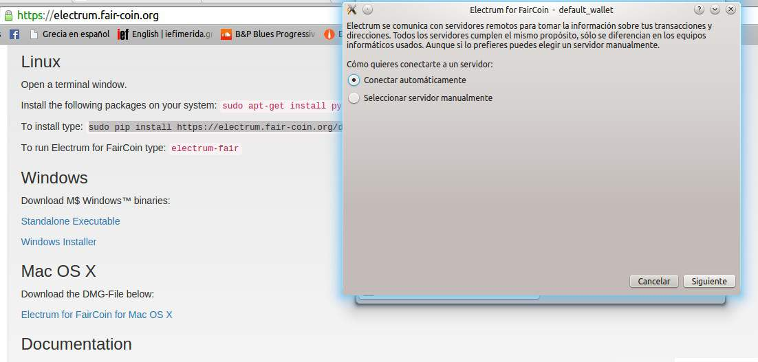 >> Εισαγωγή στο FairCoin. Πορτοφόλι Electrum για υπολογιστή >>> Πηγαίνετε στο http://electrum.fair-coin.