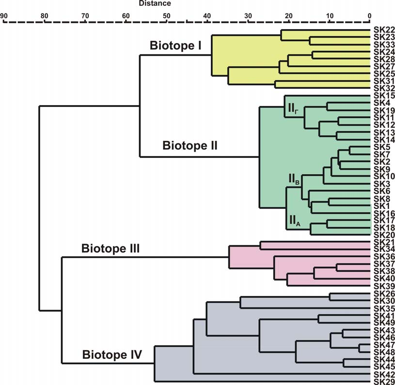 Chapter 6: Palaeo-ecologic Reconstruction of Eastern Mediterranean Sea ψύχρανση των υδάτων που παρατηρείται κατά τη διάρκεια των χειμερινών μηνών ενισχύεται και από την παράλληλη μείωση των